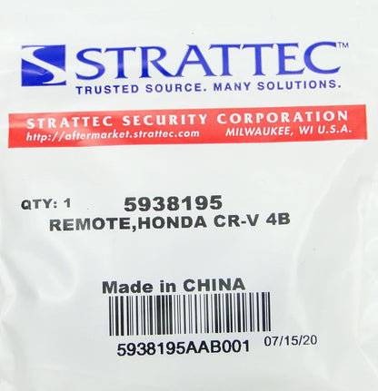 2003 Honda CR-V Remote Key Fob - Aftermarket