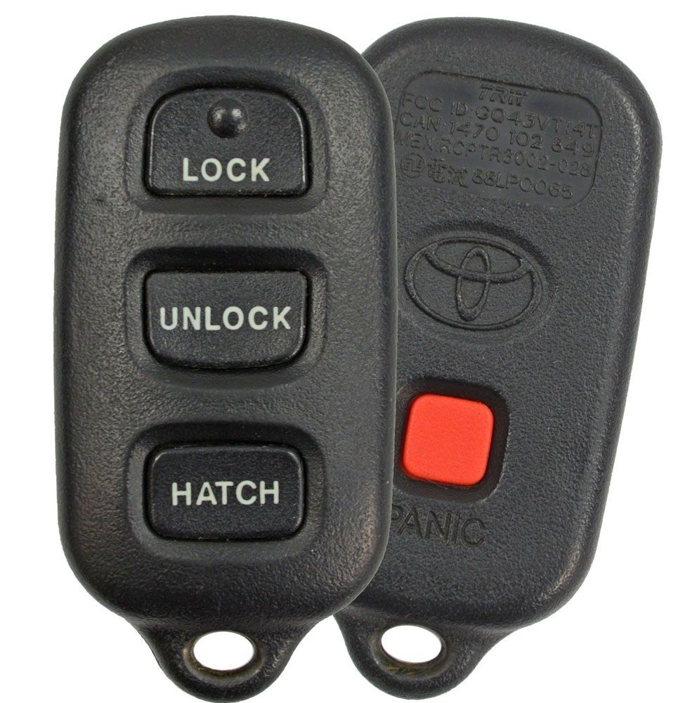 2006 Toyota Matrix Remote Key Fob - Refurbished - CarandTruckRemotes