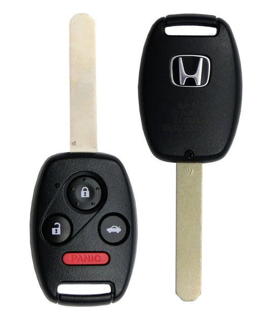 2008 Honda Civic EX, Hybrid and SI Remote Key Fob - Refurbished - CarandTruckRemotes