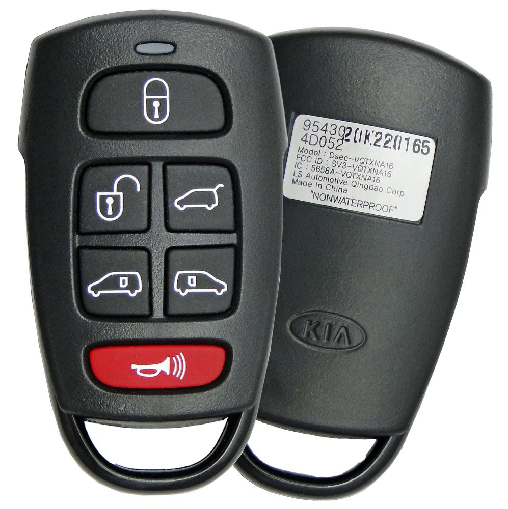 2008 Kia Sedona Remote Key Fob w/ Power Side Doors