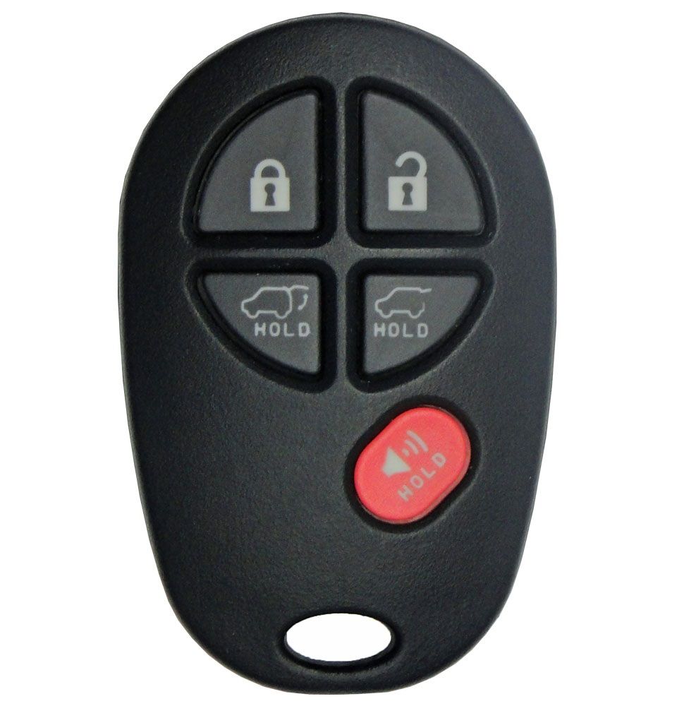 2013 Toyota Highlander Remote Key Fob w/  Glass Hatch and Power Door