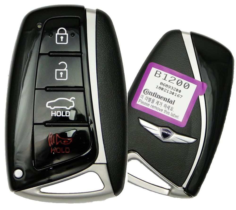 2014 Hyundai Genesis Sedan Smart Remote Key Fob - CarandTruckRemotes
