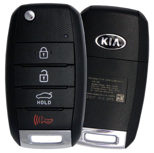 2014 Kia Rio Remote Key Fob - Refurbished