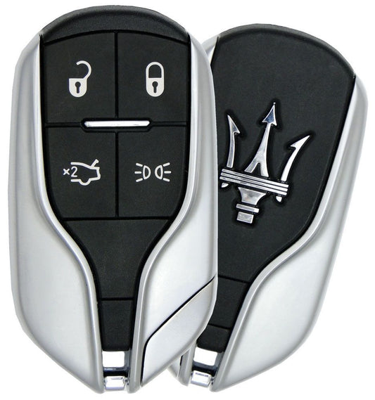 2014 Maserati Quattroporte Smart Remote Key Fob w/ Lights - Refurbished - CarandTruckRemotes
