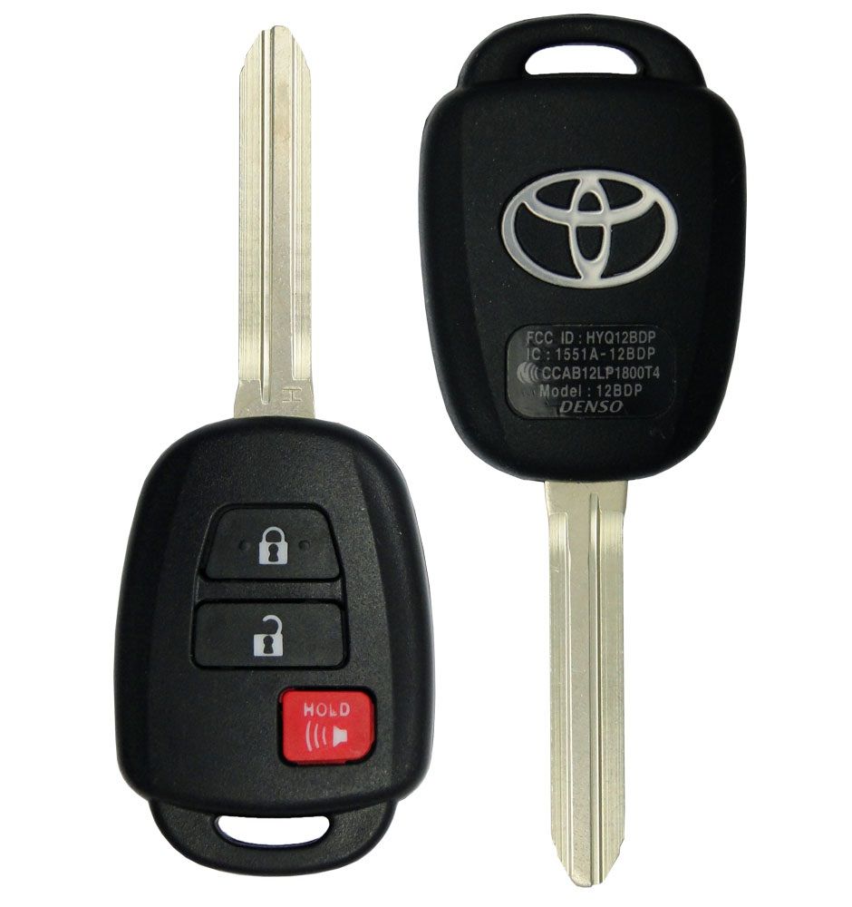 2016 Toyota Highlander Remote Key Fob - CANADIAN VEHICLES - CarandTruckRemotes