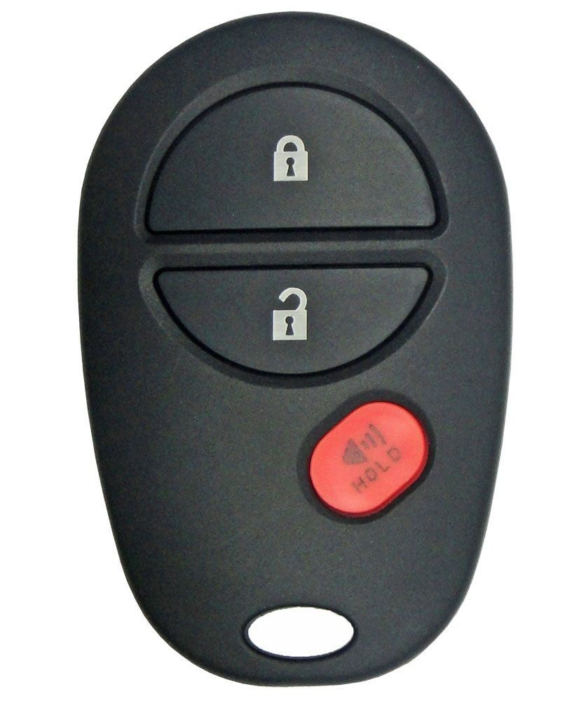 2-Pack Replacement Key Fob For 2003-2009 Toyota 4Runner & 2003-2008 Sequoia - 3-Button Remote, FCC HYQ12BBX/HYQ12BAN - View #10