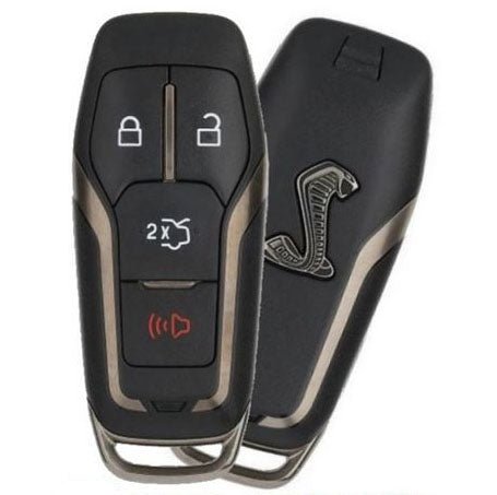 2017 Ford Mustang Smart Remote Key Fob - Cobra Logo - CarandTruckRemotes