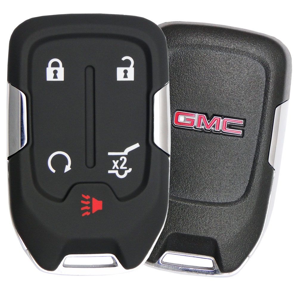 2017 GMC Acadia Smart Remote Key Fob w/ Engine Start, Power Liftgate - Refurbished - CarandTruckRemotes