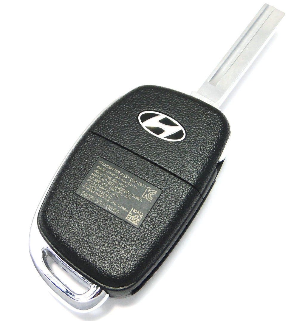 Original Flip Remote for Hyundai Santa Fe PN: 95430-2W110