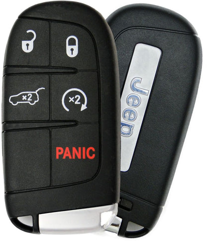 2017 Jeep Compass Smart Remote Key Fob w/ Engine Start Power Liftgate - CarandTruckRemotes