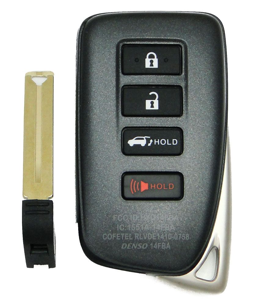 2015 Lexus NX200 NX200t Smart Remote Key Fob - Refurbished