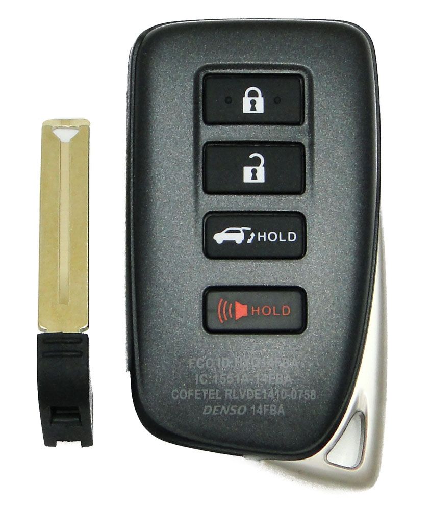 2017 Lexus NX300 NX300h Smart Remote Key Fob - Refurbished - CarandTruckRemotes