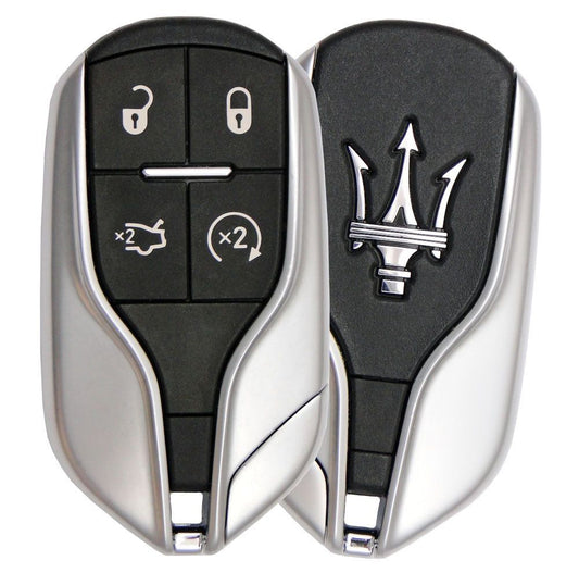 2017 Maserati Quattroporte Smart Remote Key Fob w/ Engine Start - Refurbished - CarandTruckRemotes