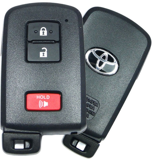 2017 Toyota Prius C Smart Remote Key Fob - Refurbished - CarandTruckRemotes