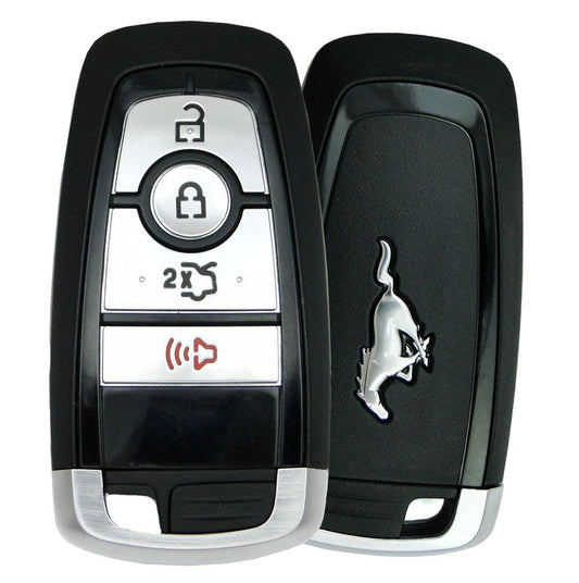 2018 Ford Mustang Smart Remote Key Fob - Mustang Logo - CarandTruckRemotes
