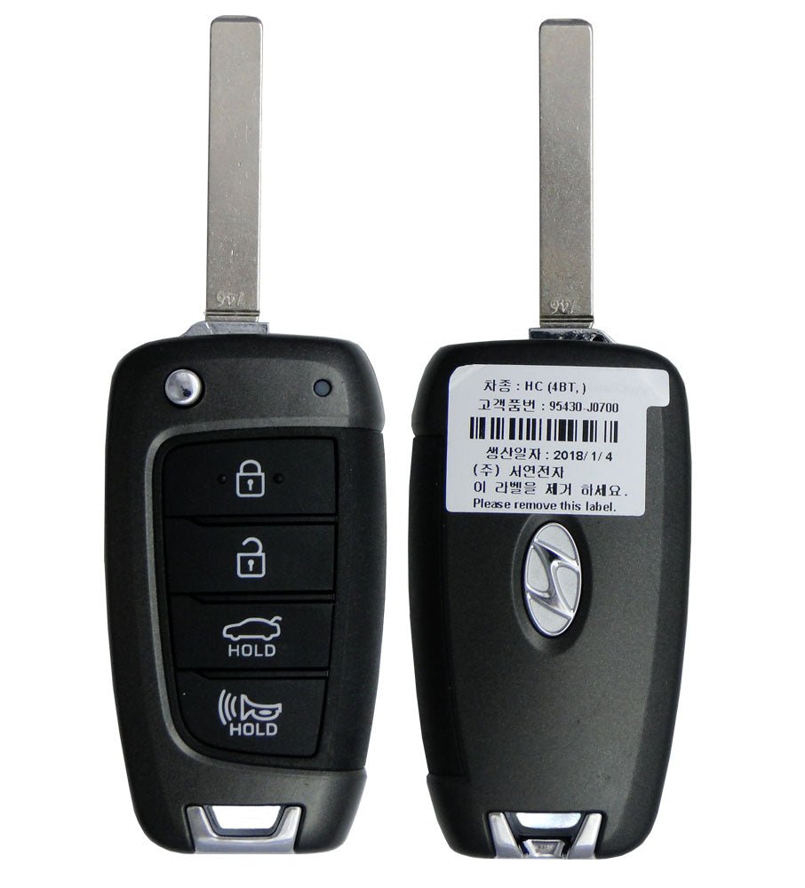 2018 Hyundai Accent Remote Key Fob - Refurbished - CarandTruckRemotes
