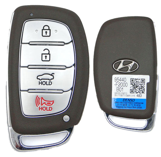 2018 Hyundai Elantra Smart Remote Key Fob
