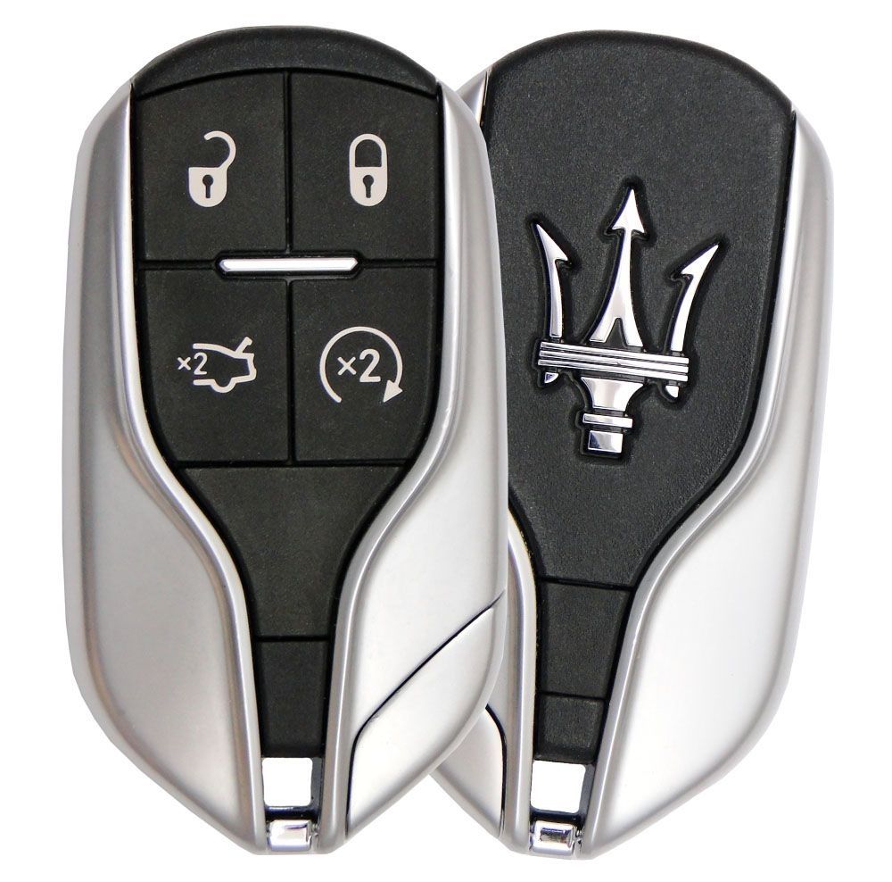2018 Maserati Quattroporte Smart Remote Key Fob w/ Engine Start - Refurbished - CarandTruckRemotes