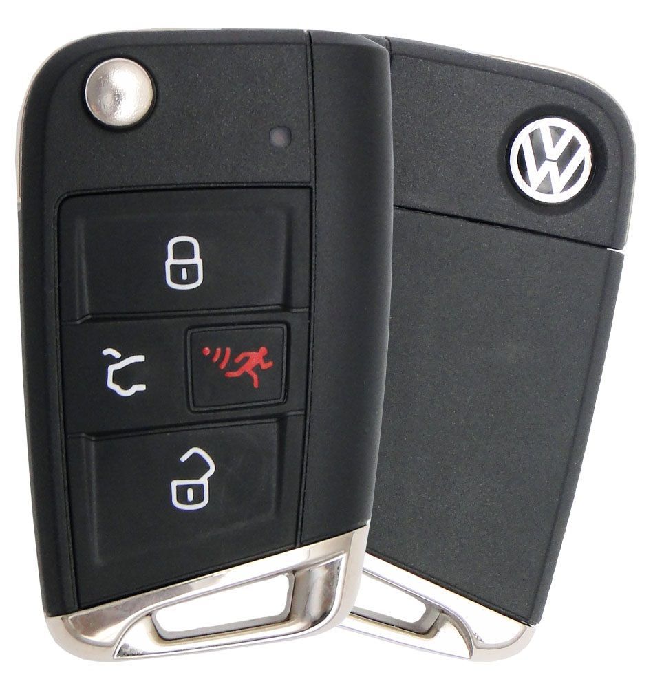 2018 Volkswagen Golf Remote Key Fob - No Comfort Access