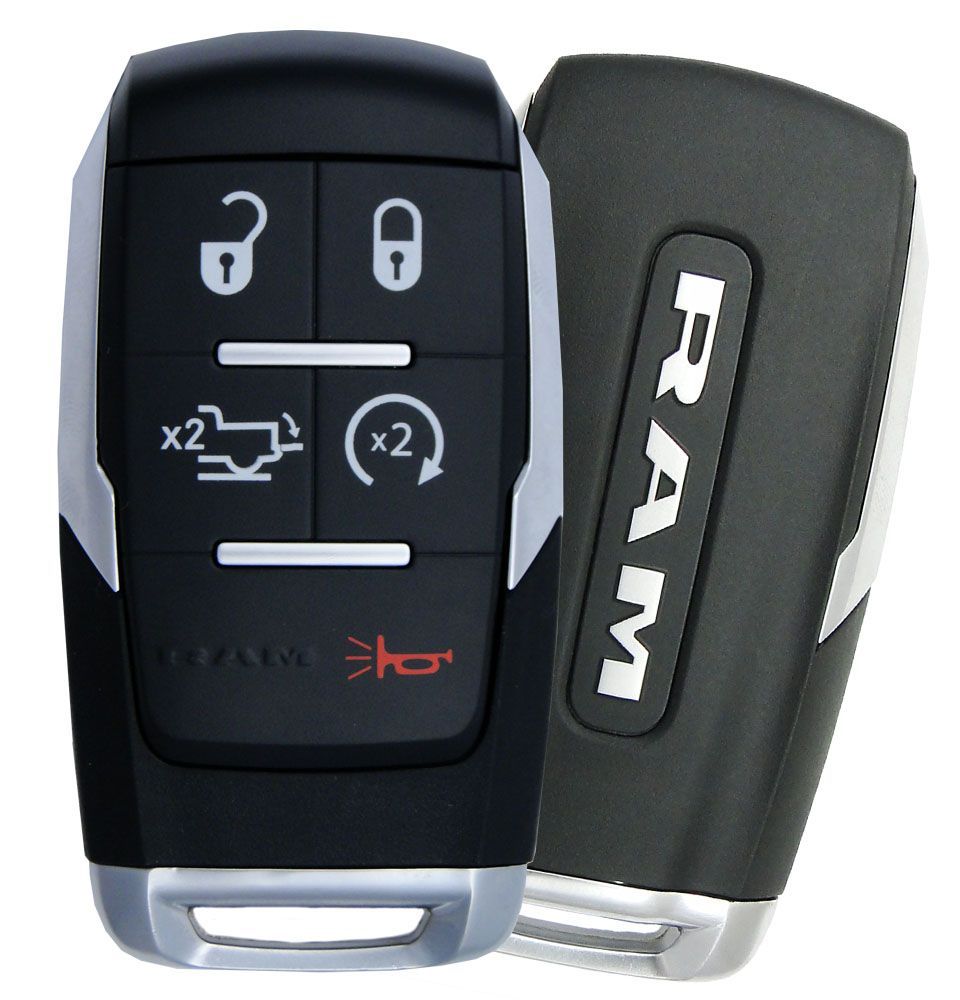 2019 Dodge Ram 2500+ Smart Remote Key Fob w/  Remote Start, Power Tailgate