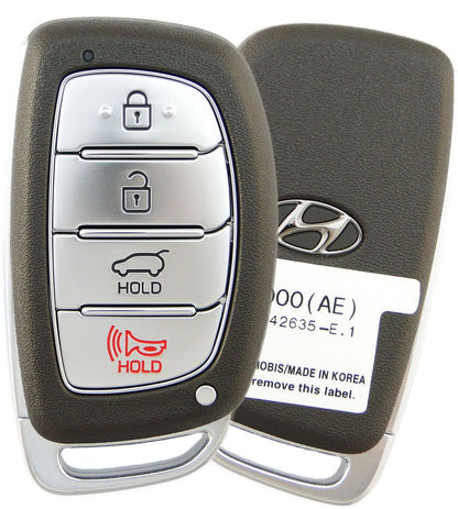 2019 Hyundai Ioniq Smart Remote Key Fob