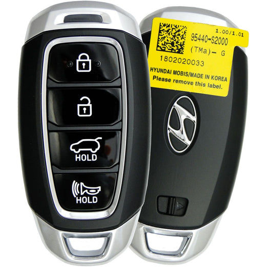 2019 Hyundai Santa Fe Smart Remote Key Fob w/  Power Hatch