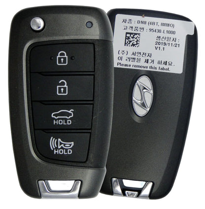 2019 Hyundai Sonata Remote Key Fob - CarandTruckRemotes