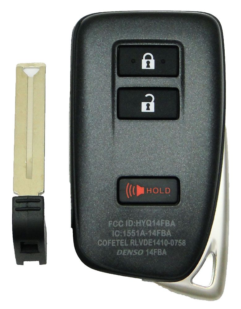 2017 Lexus NX300 NX300h Smart Remote Key Fob - Refurbished
