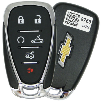 2020 Chevrolet Camaro Convertible Smart Remote Key Fob  w/  Engine Start