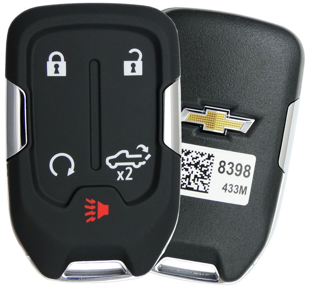 2020 Chevrolet Silverado Smart Remote Key Fob w/ Engine Start & Tailgate - CarandTruckRemotes