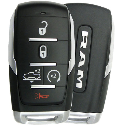 2020 Dodge Ram 1500 Smart Remote Key Fob w/ Air Suspension and Remote Start - CarandTruckRemotes