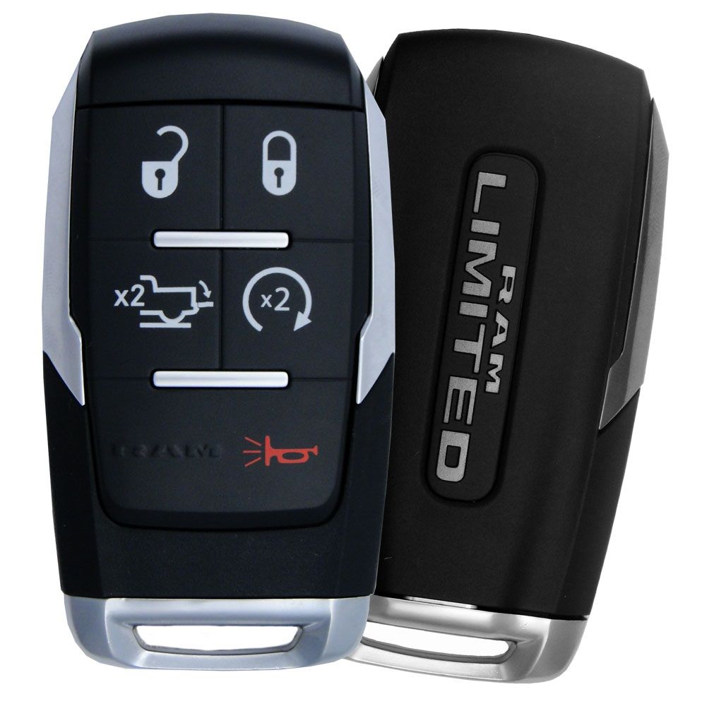 2020 Dodge Ram 2500+ Limited Smart Remote Key Fob w/  Remote Start, Power Tailgate