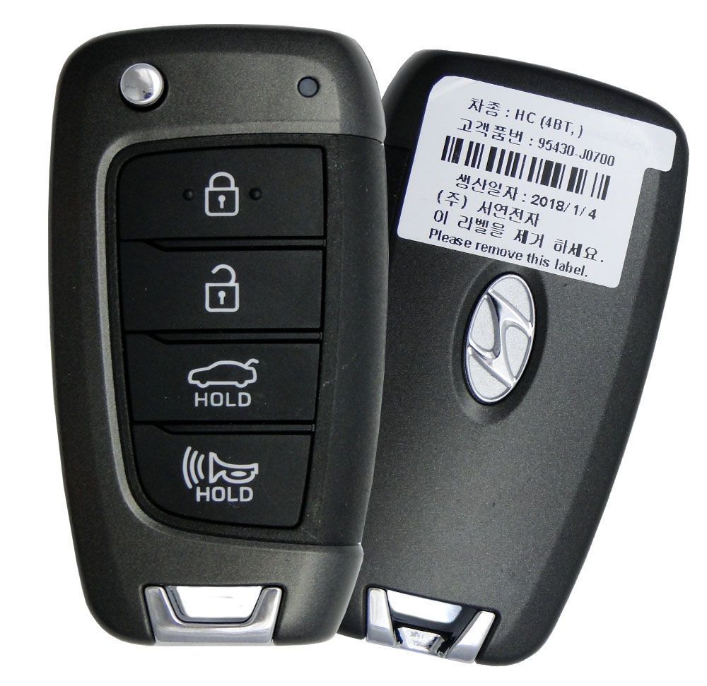 2020 Hyundai Accent Remote Key Fob - CarandTruckRemotes