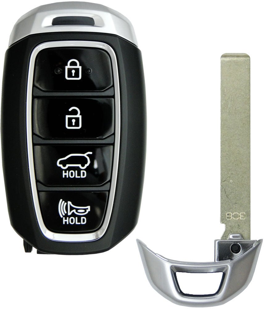 2020 Hyundai Santa Fe Smart Remote Key Fob w/ Power Hatch - CarandTruckRemotes