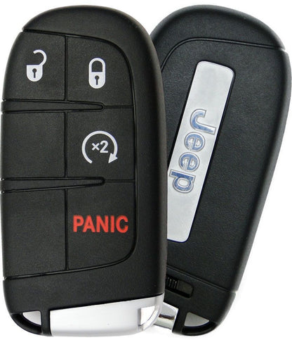 2020 Jeep Compass Smart Key Fob w/ Engine Start - Refurbished - CarandTruckRemotes