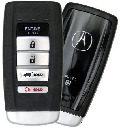 2021 Acura RDX Smart Remote Key Fob Driver 2 w/ Remote Start