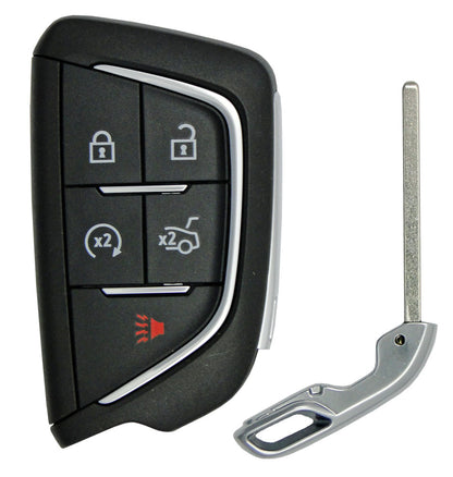 Cadillac Chevrolet Emergency Insert key for smart remotes +2020 - Aftermarket