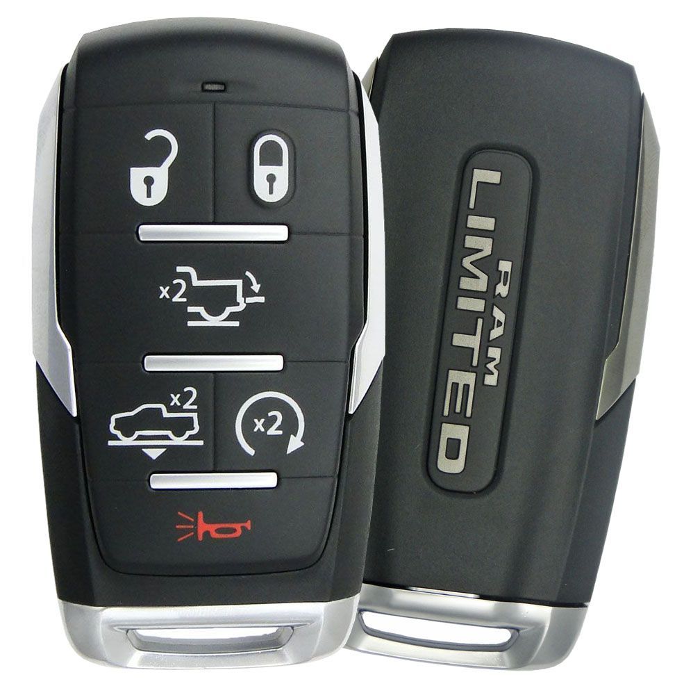 2021 Dodge Ram 1500 Limited Smart Remote Key Fob w/ Air Suspension, Remote Start, Power Tailgate
