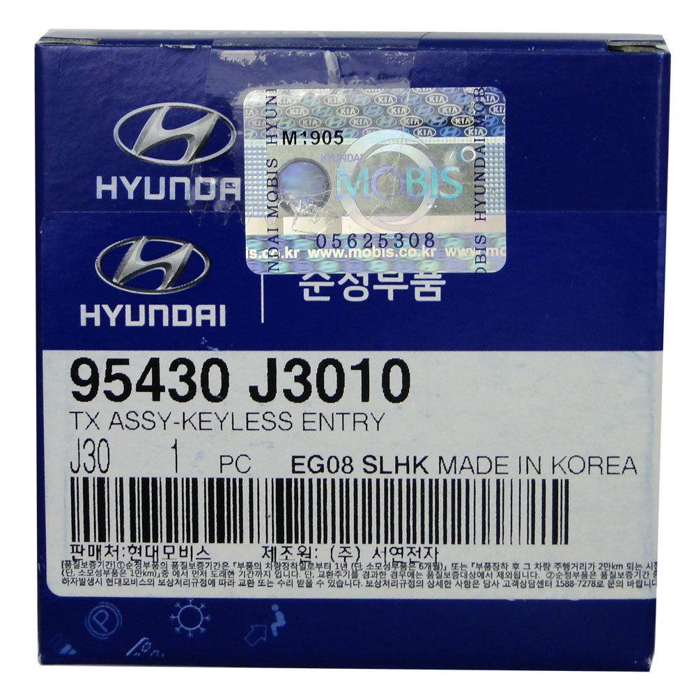 2020 Hyundai Veloster Remote Key Fob