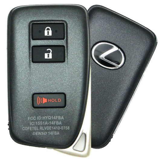 2021 Lexus NX300 NX300h Smart Remote Key Fob - CarandTruckRemotes
