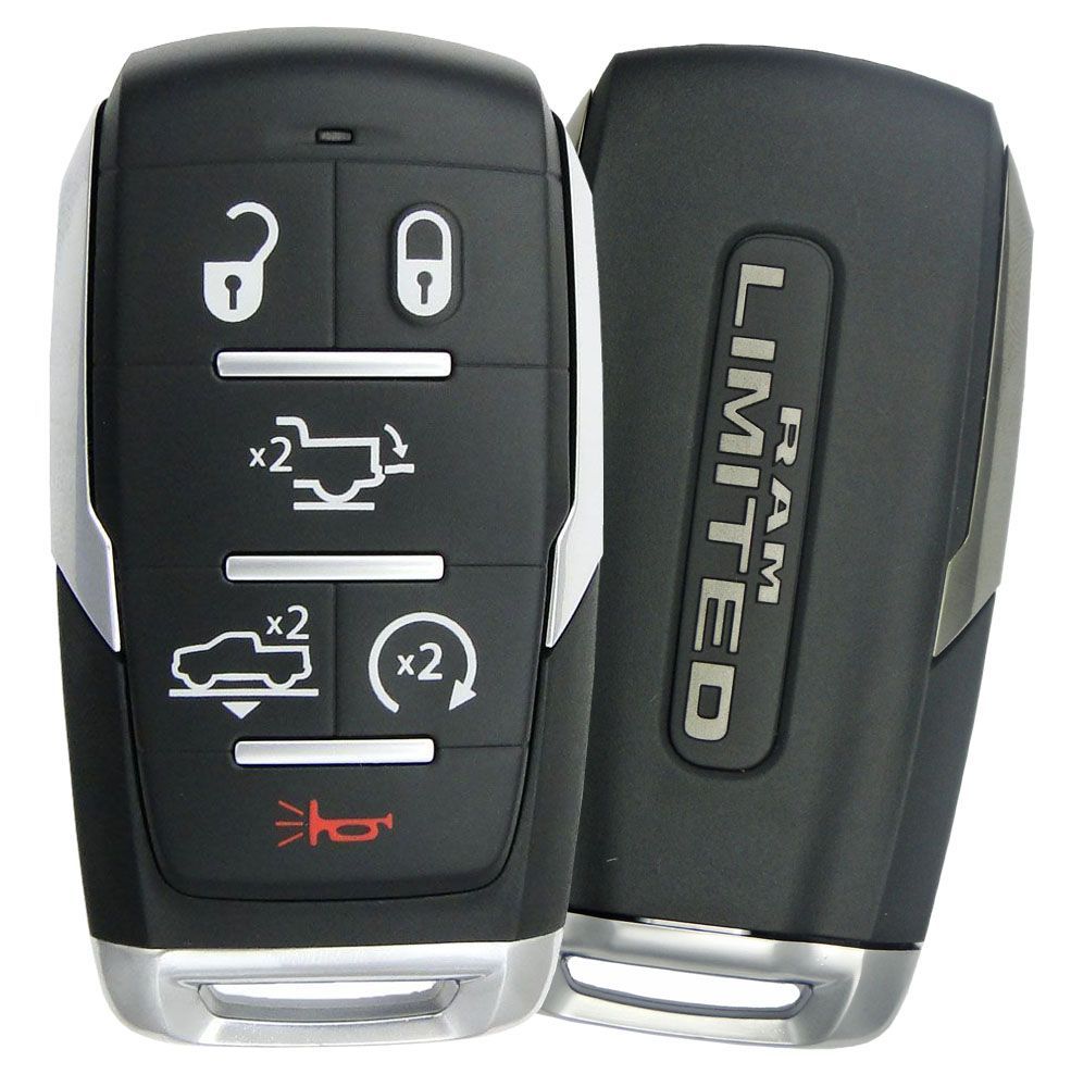 2021 RAM 1500 Limited Smart Remote Key Fob w/ Air Suspension, Remote Start, Power Tailgate - CarandTruckRemotes