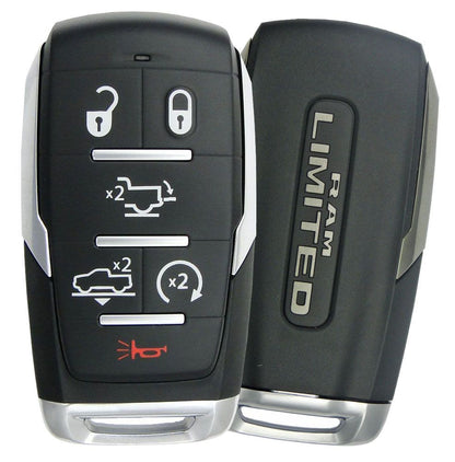 2021 RAM 1500 Limited Smart Remote Key Fob w/ Air Suspension, Remote Start, Power Tailgate - CarandTruckRemotes