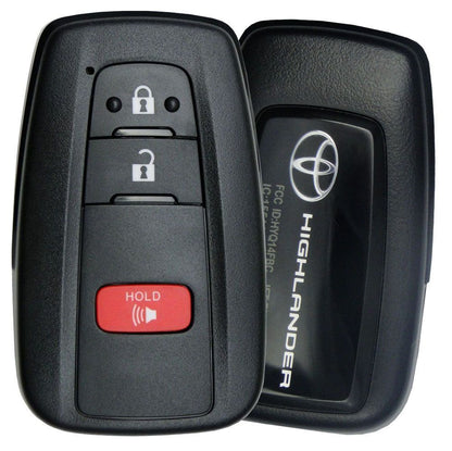 2022 Toyota Highlander Smart Remote Key Fob - CarandTruckRemotes