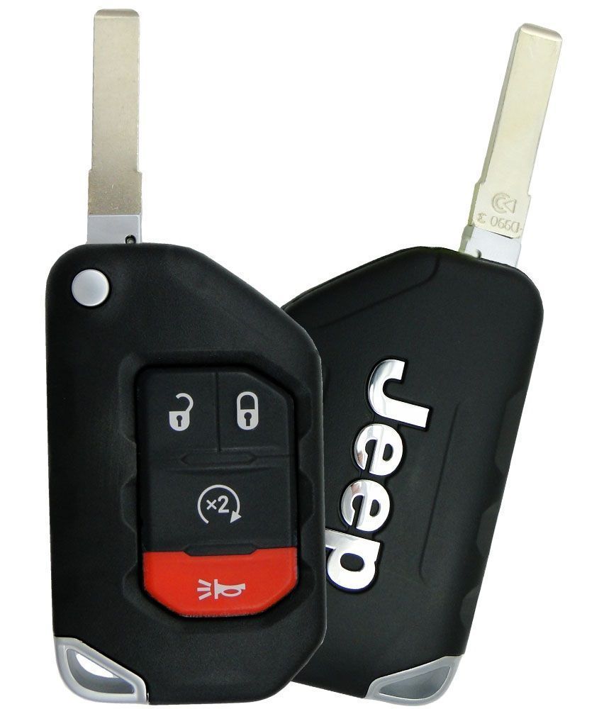 2023 Jeep Gladiator Smart Remote Key Fob w/ Engine Start - Refurbished - CarandTruckRemotes