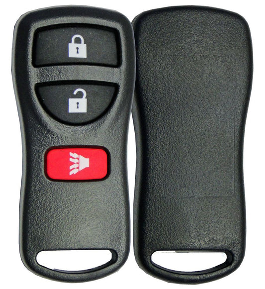 3 button Nissan Replacement Shell PN: 28268-ZT03A - Aftermarket