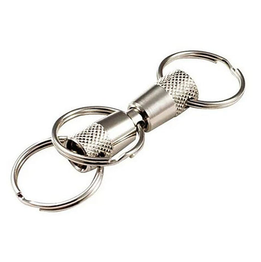 3 - Way Pull Apart Key Release Silver by Lucky Line - CarandTruckRemotes