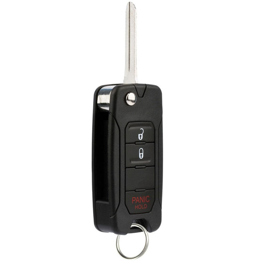 thumbnail image 2 of KeylessKing Blue Remote Key Fob For Jeep Dodge Chrysler, OHT692427AA Replacement, DIY Program 2 of 5