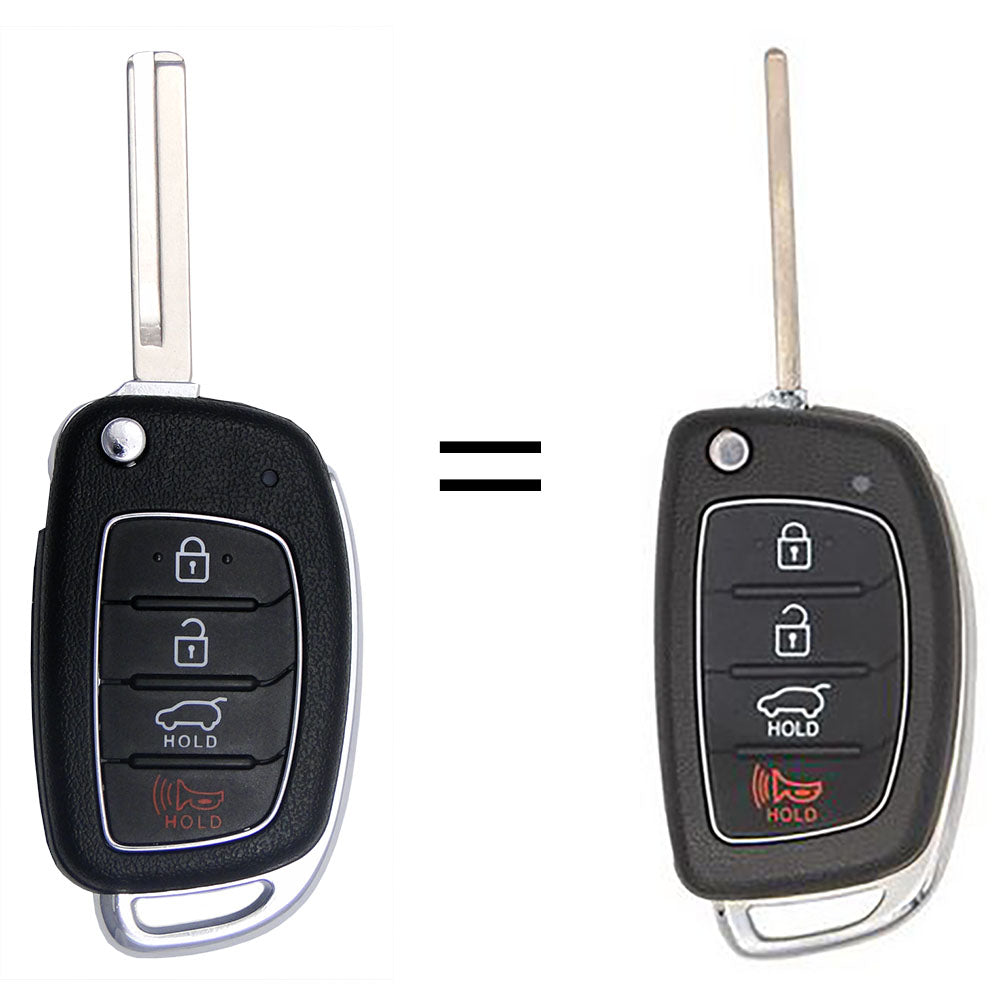 2018 Hyundai Santa Fe Remote Key Fob by Car & Truck Remotes