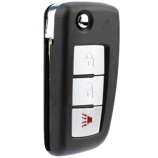 Aftermarket Flip Remote for Nissan / Infiniti 3 Button KBRASTU15