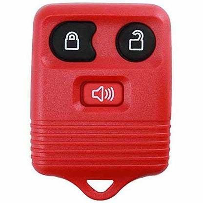Aftermarket Remote for Ford / Lincoln / Mercury 3 Button - RED